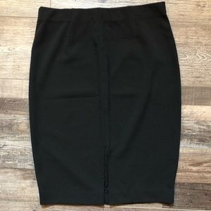 Front Slit Pencil Skirt